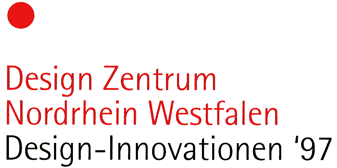 Design Innovation NRW 1997 Award label